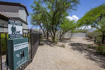 Pet park at Bear Canyon Apartments in Tucson Arizona 2021 2